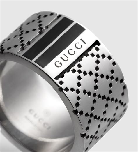 gucci jewellery mens rings|pre own gucci men ring.